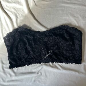 Anthropologie strapless lace bralette NWT